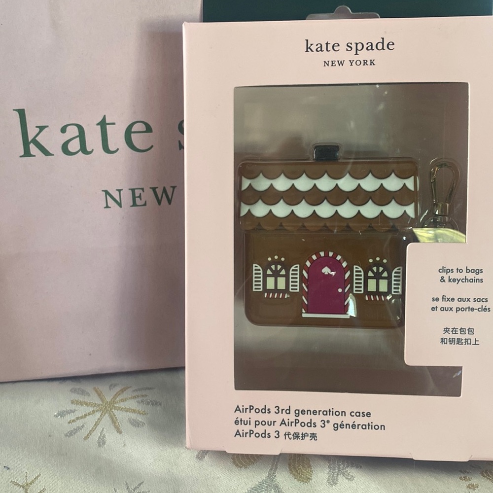 Gingerbread AirPods 3rd Generation Kate Spade Case